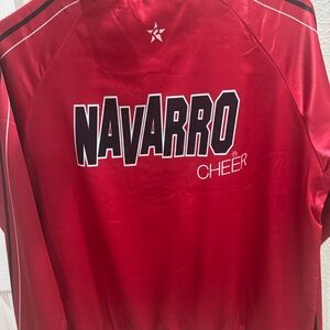 Navarro Cheer Women's Red Bomber Jacket